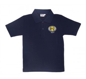 St Bernadette's Primary School Navy Polo for year 6 only